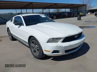 2012 Ford Mustang Premium with VIN 1ZVBP8AM2C5255855, listed as a IAAI auction lot 41812764 with 242,676 mi miles and . Bid and sale history available at DreamBid. Image 1.
