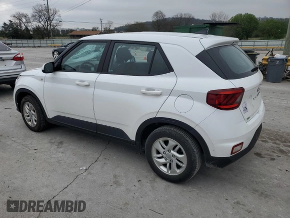 2021 Hyundai Venue SE with VIN KMHRB8A34MU067106, listed as a Copart auction lot 50982945 with 92,455 mi miles and Salvage Title. Bid and sale history available at DreamBid. Image 2.