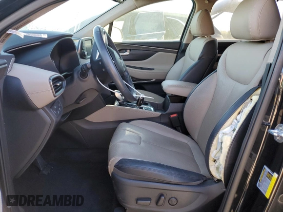 2019 Hyundai Santa Fe Ultimate with VIN 5NMS53AA3KH129405, listed as a Copart auction lot 88552505 with 21,328 mi miles and Salvage Title. Bid and sale history available at carsss.com. Image 7.