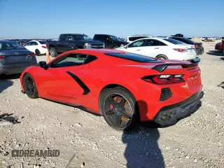 2021 Chevrolet Corvette 3LT with VIN 1G1YC2D40M5116528, listed as a Copart auction lot 43281055 with 31,853 mi miles and Salvage Title. Bid and sale history available at carsss.com. Image 2.
