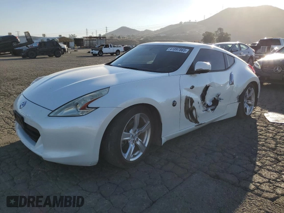 2011 Nissan 370Z Touring with VIN JN1AZ4EH3BM553076, listed as a Copart auction lot 41897865 with 126,685 mi miles and Salvage Title. Bid and sale history available at carsss.com. Image 1.