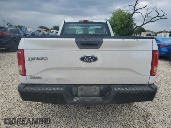 2017 Ford F-150 XL with VIN 1FTMF1C81HKE50036, listed as a Copart auction lot 50907875 with 88,064 mi miles and Salvage Title. Bid and sale history available at carsss.com. Image 6.