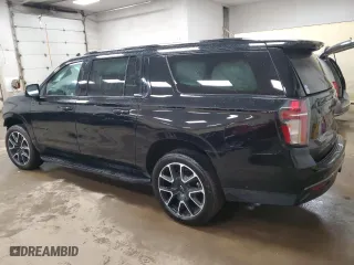 2021 Chevrolet Suburban RST with VIN 1GNSKEKD2MR298916, listed as a Copart auction lot 79096704 with 87,448 mi miles and Salvage Title. Bid and sale history available at carsss.com. Image 2.