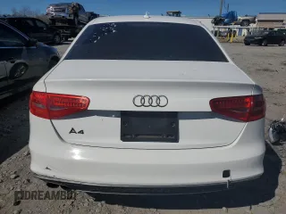 2014 Audi A4 Premium with VIN WAUAFAFL2EN000938, listed as a Copart auction lot 46825115 with 0 mi miles and Salvage Title. Bid and sale history available at carsss.com. Image 6.