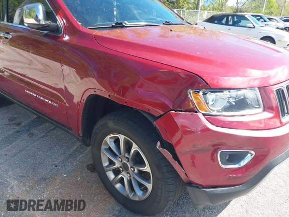 2014 Jeep Grand Cherokee Limited z VIN 1C4RJFBG4EC447633, wystawiony jako IAAI lot #41688829 z przebiegiem 109 472 mil mil oraz . Historia ofert i sprzedaży dostępna na DreamBid. Obrazek 17.