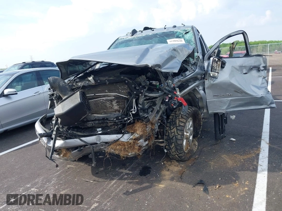 2021 Ram 2500 Laramie with VIN 3C6UR5FL5MG516837, listed as a IAAI auction lot 41989648 with Not provided miles and . Bid and sale history available at DreamBid. Image 6.
