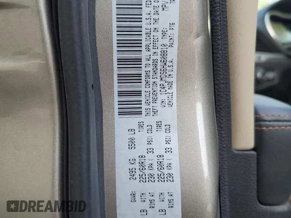 2017 Jeep Cherokee High Altitude с VIN 1C4PJMDS6HW608810, выставлен на аукционе Copart как лот 54667375 с пробегом 92 672 миль миль и Списание • Salvage title. История ставок и продаж доступна на DreamBid. Изображение 14.