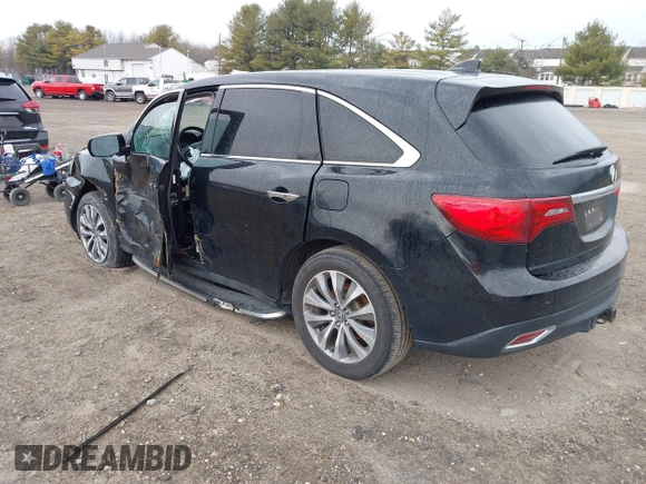 2015 Acura MDX Technology z VIN 5FRYD4H49FB028801, wystawiony jako IAAI lot #41684246 z przebiegiem 145 117 mil mil oraz . Historia ofert i sprzedaży dostępna na DreamBid. Obrazek 3.