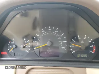 2001 Mercedes-Benz E-Class AWD with VIN WDBJF82J91X060969, listed as a Copart auction lot 71986544 with 113,694 mi miles and Salvage Title. Bid and sale history available at carsss.com. Image 9.