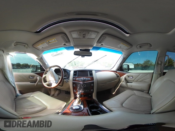 2016 Infiniti QX80 with VIN JN8AZ2NE7G9125016, listed as a IAAI auction lot 42080053 with 114,655 mi miles. Bid and sale history available at carsss.com. Image 19.