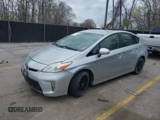 2013 Toyota Prius One with VIN JTDKN3DU5D5687140, listed as a IAAI auction lot 41881490 with 275,932 mi miles and . Bid and sale history available at DreamBid. Image 17.