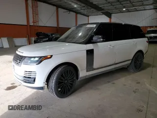 2020 Land Rover Range Rover z VIN SALGS5SEXLA572439, wystawiony jako Copart lot #84439144 z przebiegiem 64 829 mil mil oraz Czysty tytuł • Clean title. Historia ofert i sprzedaży dostępna na DreamBid. Obrazek 1.