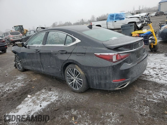 2023 Lexus ES 350 with VIN 58ADZ1B14PU159632, listed as a Copart auction lot 46069725 with Not Provided miles and Salvage Title. Bid and sale history available at DreamBid. Image 2.