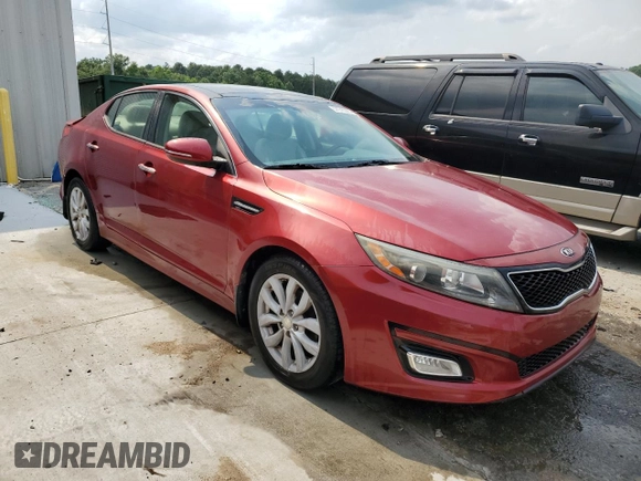 2015 Kia Optima EX z VIN 5XXGN4A76FG415365, wystawiony jako Copart lot #57275375 z przebiegiem 123 733 mil mil oraz Szkoda całkowita • Salvage title. Historia ofert i sprzedaży dostępna na DreamBid. Obrazek 4.