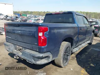 2021 Chevrolet Silverado 1500 LT with VIN 3GCUYDET7MG225635, listed as a IAAI auction lot 41907665 with 84,998 mi miles. Bid and sale history available at carsss.com. Image 4.