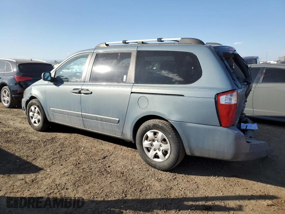 2008 Kia Sedona LX with VIN KNDMB233086261604, listed as a Copart auction lot 48936035 with 313,041 mi miles and Salvage Title. Bid and sale history available at carsss.com. Image 2.