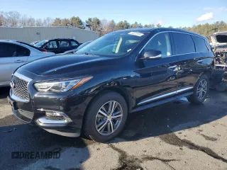2020 Infiniti QX60 LUXE with VIN 5N1DL0MM1LC528960, listed as a Copart auction lot 84820954 with 128,069 mi miles and Non Repairable. Bid and sale history available at carsss.com. Image 1.