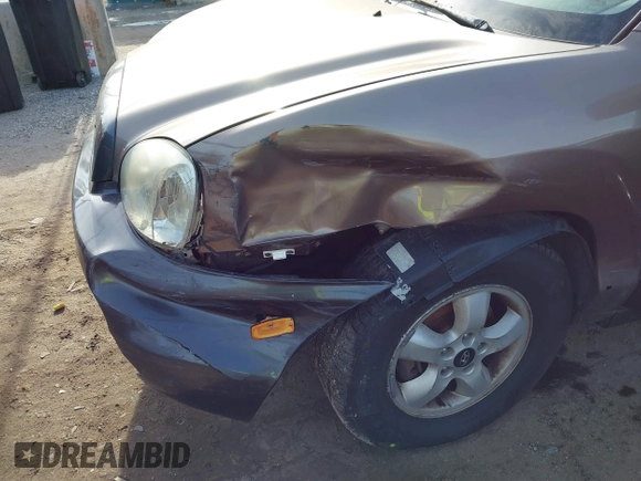 2005 Hyundai Santa Fe GLS with VIN KM8SC13D45U929446, listed as a IAAI auction lot 41200311 with 157,669 mi miles and . Bid and sale history available at DreamBid. Image 6.