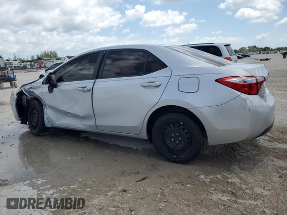 2016 Toyota Corolla L with VIN 5YFBURHE2GP560815, listed as a Copart auction lot 54840525 with 138,618 mi miles and Salvage Title. Bid and sale history available at DreamBid. Image 2.