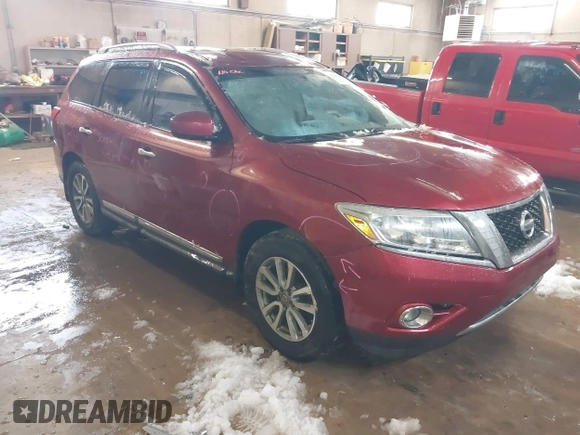 2014 Nissan Pathfinder S with VIN 5N1AR2MM4EC630270, listed as a IAAI auction lot 41718187 with 110,360 mi miles and . Bid and sale history available at DreamBid. Image 1.