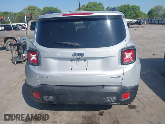 2017 Jeep Renegade Altitude with VIN ZACCJBBB6HPF33125, listed as a IAAI auction lot 41866729 with 53,867 mi miles. Bid and sale history available at carsss.com. Image 17.
