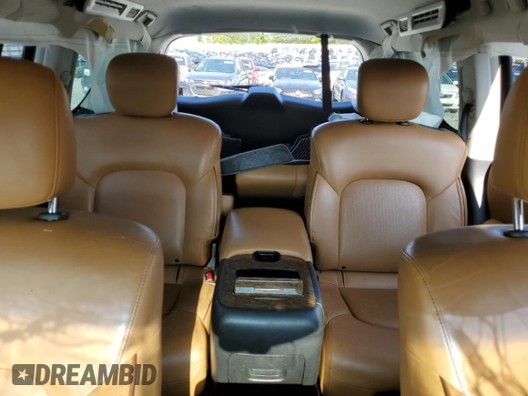 2017 Infiniti QX80 Signature Edition with VIN JN8AZ2NE3H9158323, listed as a Copart auction lot 59137865 with 150,849 mi miles and Salvage title. Bid and sale history available at DreamBid. Image 10.
