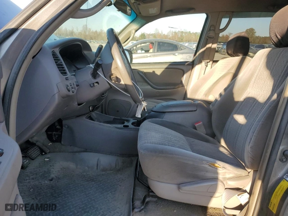 2005 Toyota Tundra SR5 with VIN 5TBDT44195S471029, listed as a Copart auction lot 82830104 with 278,317 mi miles and Salvage Title. Bid and sale history available at carsss.com. Image 7.