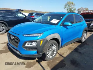 2019 Hyundai Kona SEL with VIN KM8K62AA6KU287071, listed as a IAAI auction lot 40654840 with 93,566 mi miles and . Bid and sale history available at DreamBid. Image 18.