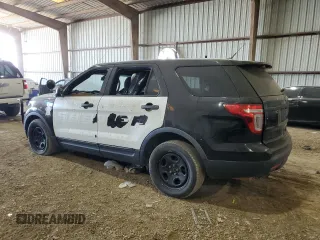2014 Ford Utility Police Interceptor with VIN 1FM5K8AR9EGC50116, listed as a Copart auction lot 71895094 with 182,344 mi miles and Clean Title. Bid and sale history available at carsss.com. Image 2.