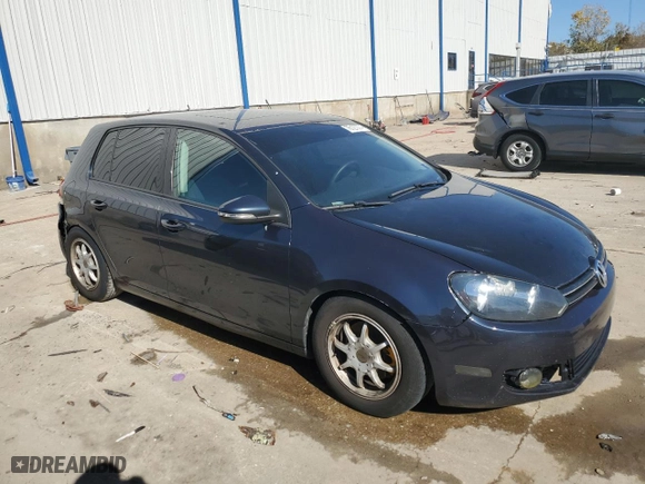 2010 Volkswagen Golf with VIN WVWDB7AJ6AW281778, listed as a Copart auction lot 76127374 with 214,535 mi miles and Non Repairable. Bid and sale history available at carsss.com. Image 4.