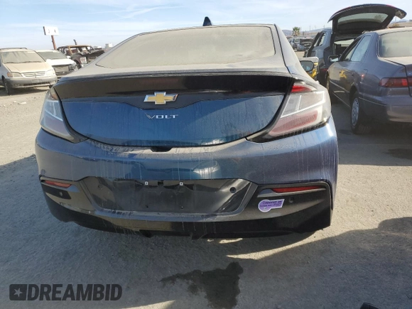 2019 Chevrolet Volt Premier with VIN 1G1RD6S50KU117184, listed as a Copart auction lot 68003942 with 15,641 mi miles. Bid and sale history available at carsss.com. Image 6.