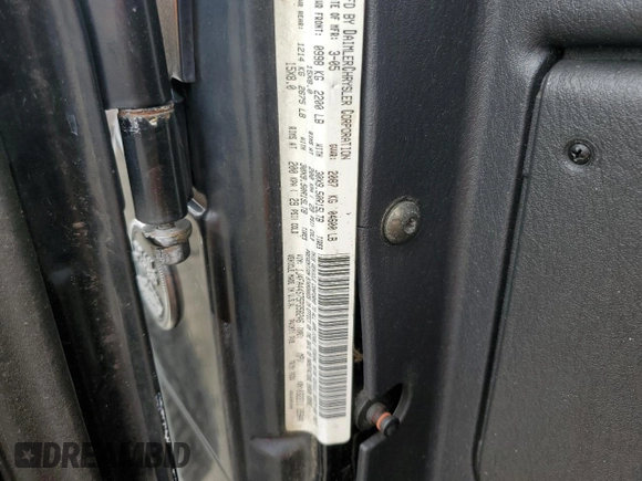 2005 Jeep Wrangler Unlimited with VIN 1J4FA44S75P358246, listed as a Copart auction lot 60958695 with 150,003 mi miles and Salvage title. Bid and sale history available at DreamBid. Image 12.
