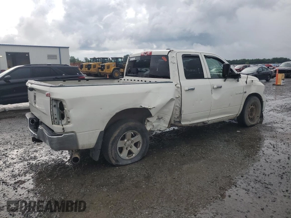 2009 Dodge 1500 SLT with VIN 1D3HB18T49S782300, listed as a Copart auction lot 58946225 with 188,783 mi miles and Salvage title. Bid and sale history available at DreamBid. Image 3.