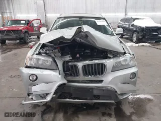 2013 BMW X3 xDrive28i with VIN 5UXWX9C52DL874015, listed as a IAAI auction lot 41542818 with 84,610 mi miles. Bid and sale history available at carsss.com. Image 12.