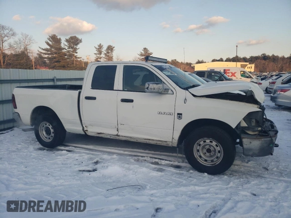 2009 Dodge 1500 TRX with VIN 1D3HV18P09S805582, listed as a Copart auction lot 89171185 with 227,449 mi miles and Salvage Title. Bid and sale history available at carsss.com. Image 4.