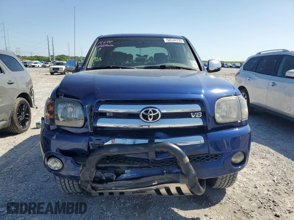 2006 Toyota Tundra SR5 with VIN 5TBET34186S514226, listed as a Copart auction lot 52534735 with 68,202 mi miles and Salvage Title. Bid and sale history available at DreamBid. Image 5.