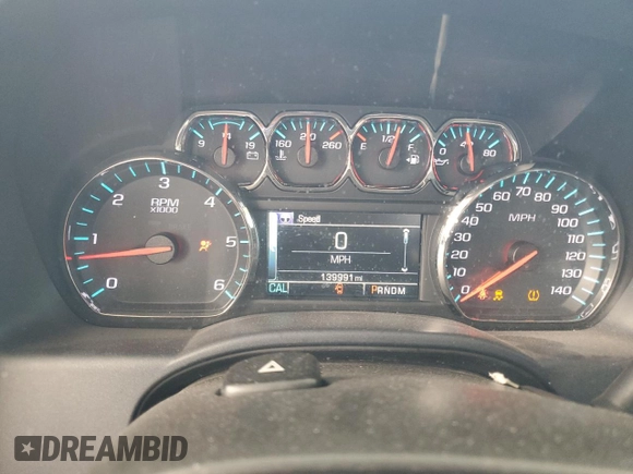 2016 Chevrolet Silverado 1500 LT with VIN 3GCPCREH3GG113777, listed as a Copart auction lot 52417655 with 139,991 mi miles and Salvage Title. Bid and sale history available at DreamBid. Image 9.