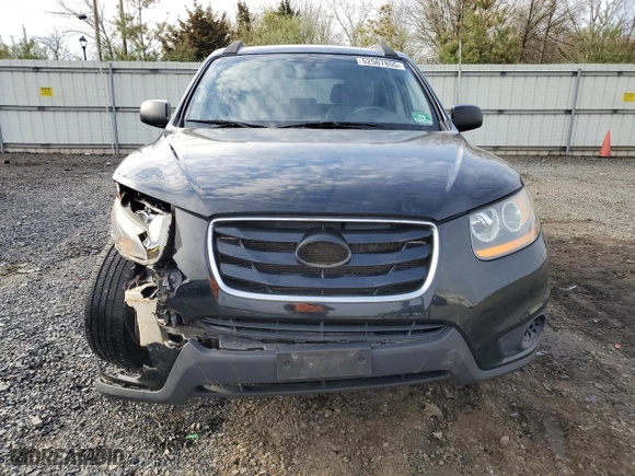2011 Hyundai Santa Fe GLS with VIN 5XYZGDABXBG078101, listed as a Copart auction lot 52507855 with 111,247 mi miles and Salvage Title. Bid and sale history available at carsss.com. Image 5.