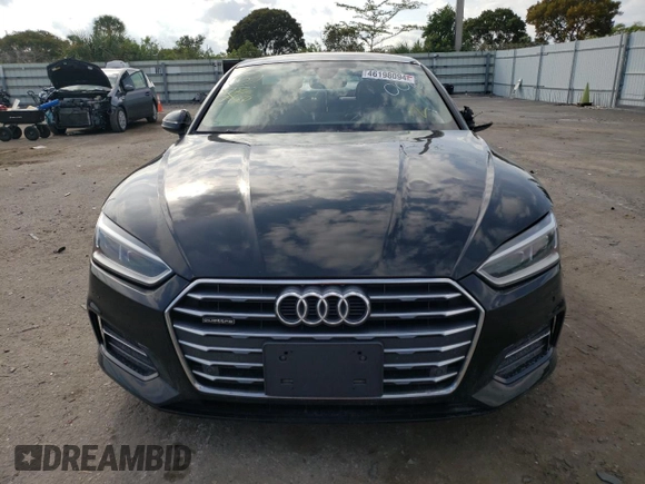 2018 Audi A5 Sportback Premium Plus with VIN WAUENCF58JA030061, listed as a Copart auction lot 46198094 with 130,852 mi miles. Bid and sale history available at carsss.com. Image 5.