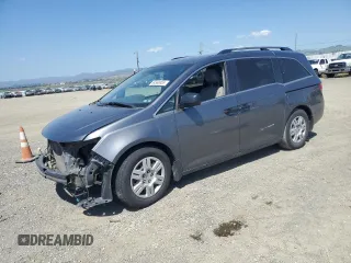 2012 Honda Odyssey LX with VIN 5FNRL5H28CB019953, listed as a Copart auction lot 54586855 with 151,460 mi miles and Salvage Title. Bid and sale history available at carsss.com. Image 1.
