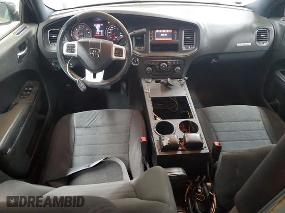 2013 Dodge Charger Police with VIN 2C3CDXAT6DH642327, listed as a Copart auction lot 50945865 with 179,229 mi miles and Salvage Title. Bid and sale history available at DreamBid. Image 8.