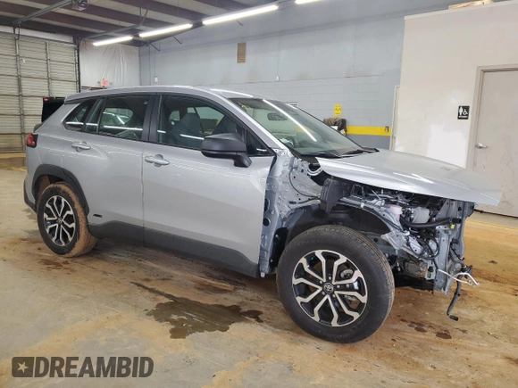 2024 Toyota Corolla Cross Hybrid S z VIN 7MUFBABG7RV035039, wystawiony jako Copart lot #56900825 z przebiegiem 6 331 mil mil oraz Szkoda całkowita • Salvage title. Historia ofert i sprzedaży dostępna na DreamBid. Obrazek 4.