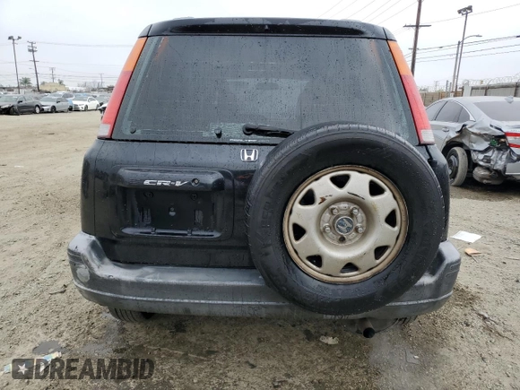 2001 Honda CR-V LX with VIN JHLRD18431C031805, listed as a Copart auction lot 50601145 with 186,638 mi miles and Clean Title. Bid and sale history available at carsss.com. Image 6.