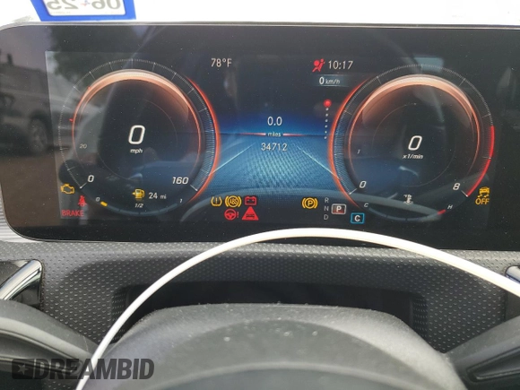 2021 Mercedes-Benz A 220 с VIN W1K3G4EB1MJ299451, выставлен на аукционе Copart как лот 50996405 с пробегом 34 712 миль миль и Списание • Salvage title. История ставок и продаж доступна на DreamBid. Изображение 9.