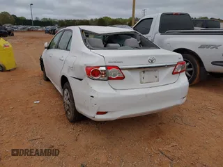 2011 Toyota Corolla L with VIN 2T1BU4EE0BC698479, listed as a IAAI auction lot 41947247 with 132,371 mi miles. Bid and sale history available at carsss.com. Image 3.