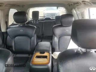2013 Infiniti QX56 with VIN JN8AZ2NE8D9041170, listed as a Copart auction lot 80662124 with 168,539 mi miles and Clean Title. Bid and sale history available at carsss.com. Image 10.