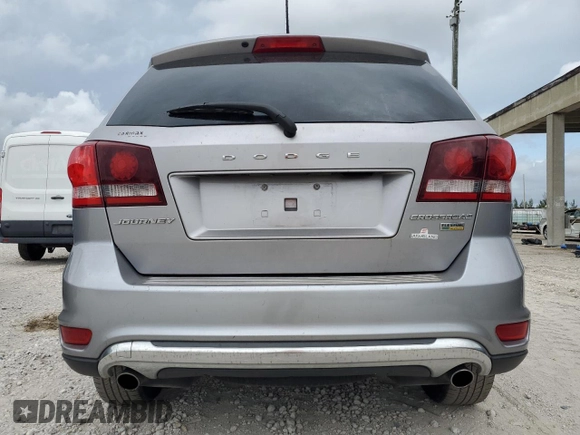 2017 Dodge Journey Crossroad Plus z VIN 3C4PDCGGXHT532331, wystawiony jako Copart lot #63447435 z przebiegiem 91 164 mil mil oraz Czysty tytuł • Clean title. Historia ofert i sprzedaży dostępna na DreamBid. Obrazek 6.
