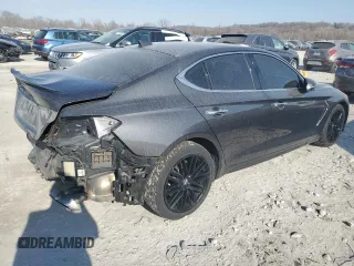 2019 Genesis G70 2.0T Advanced with VIN KMTG34LA5KU030769, listed as a Copart auction lot 48189325 with 100,443 mi miles and Salvage Title. Bid and sale history available at carsss.com. Image 3.
