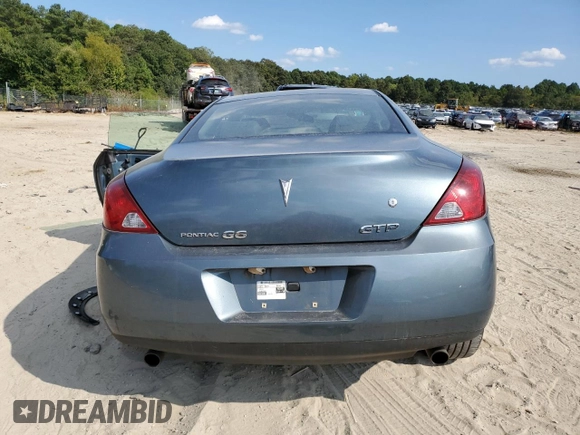 2006 Pontiac G6 GTP with VIN 1G2ZM171964162120, listed as a Copart auction lot 71118824 with 217,234 mi miles and Salvage Title. Bid and sale history available at carsss.com. Image 6.