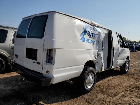 2013 Ford Econoline Cargo Commercial with VIN 1FTNS2EW1DDB11096, listed as a Copart auction lot 71987114 with 72,426 mi miles and Salvage Title. Bid and sale history available at carsss.com. Image 3.